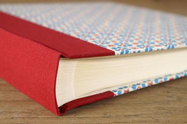 Photo album  "Resi" red, classic photo album for birth, wedding present, anniversary